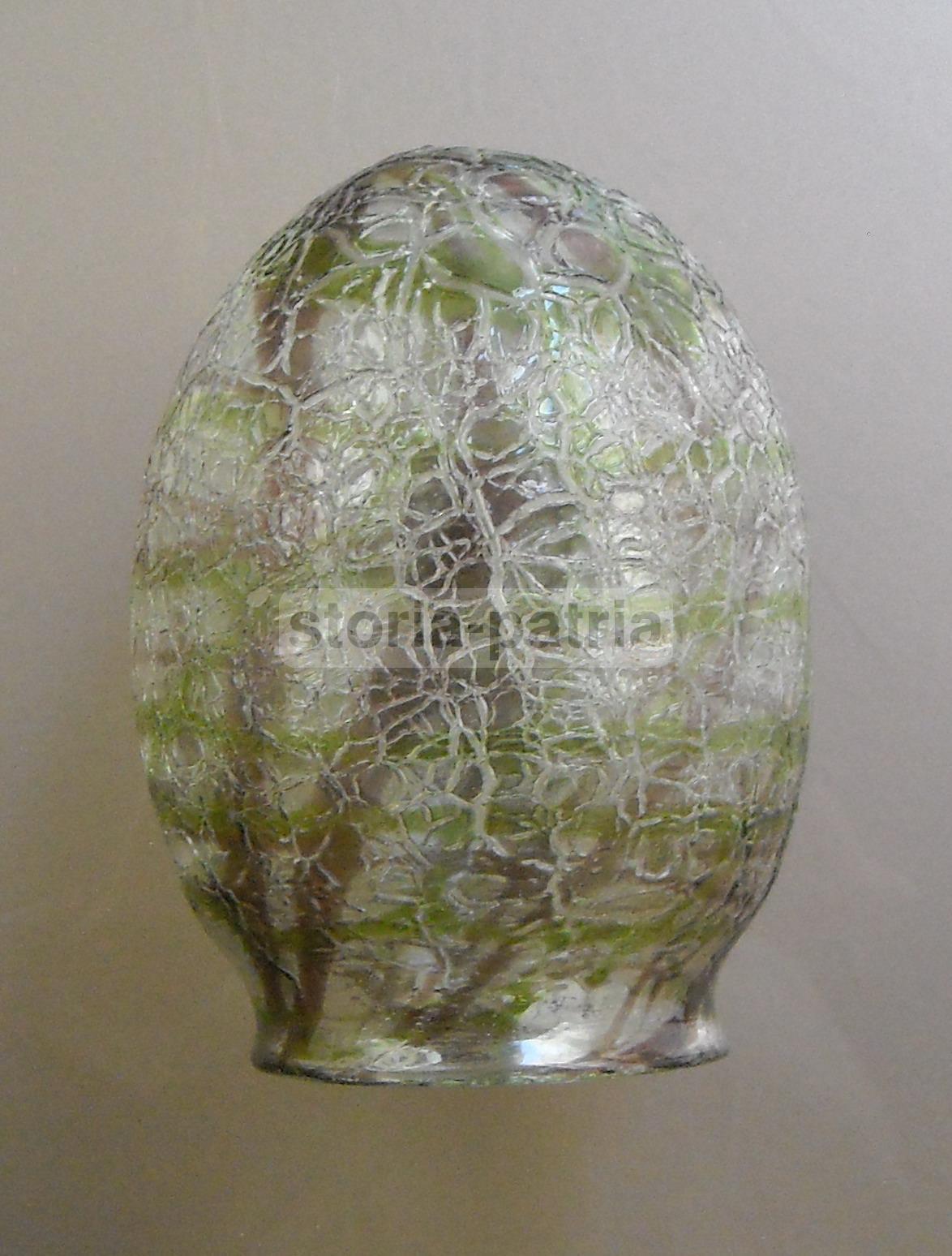 Artistico Antico Vetro, Coppa Per Lampada, Utilissima, Decorativa, Da Collezione, 900 immagine 4