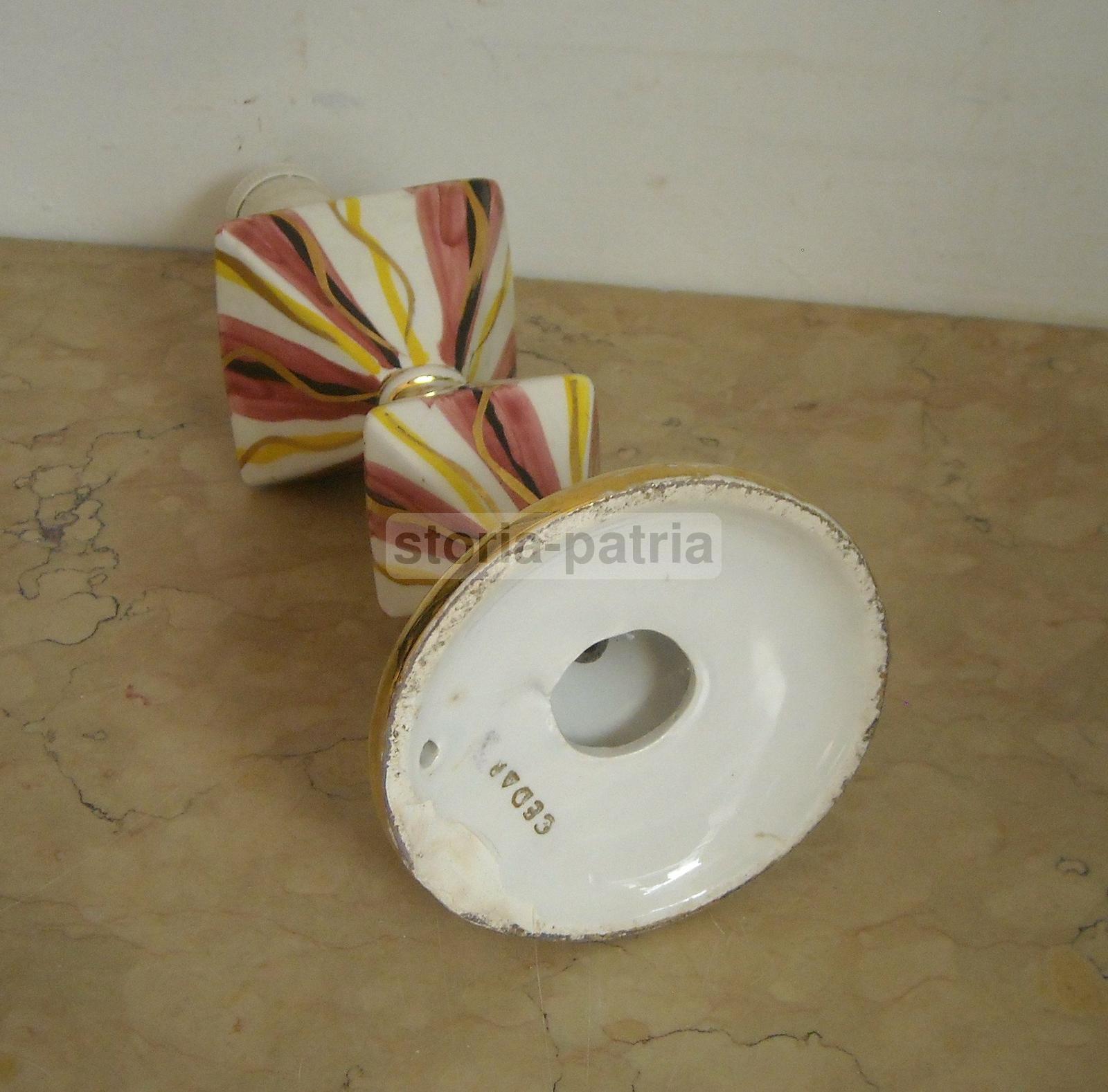 Bella Lampada d'Epoca, Arte, Design, Modernariato, Artistico Modellato, Con Dorature immagine 2