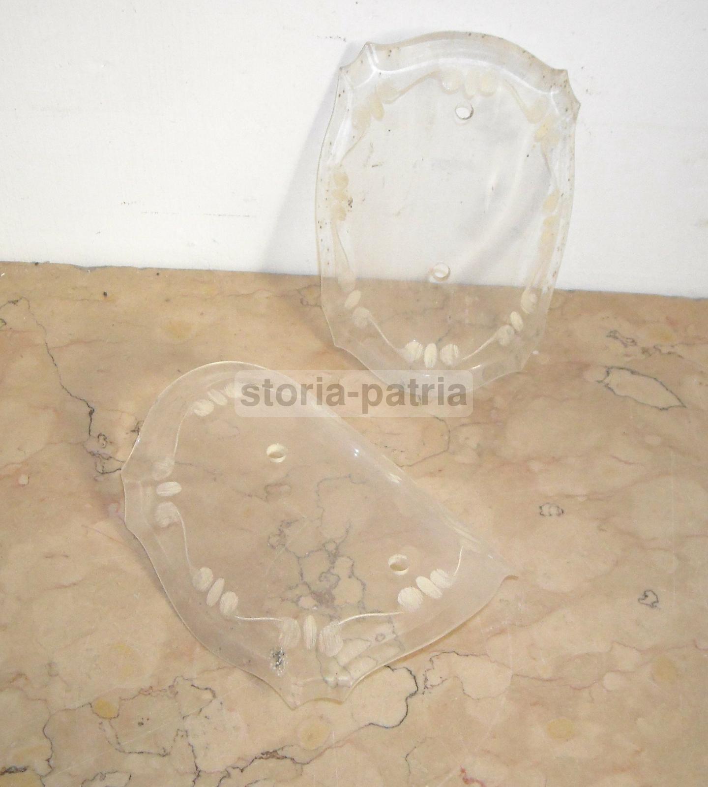 Decorative Coppe Paralume d'Epoca, Utilissime, Piacevole Modellato, Sagomate Incise immagine 1