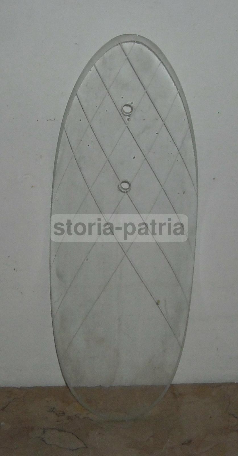 Decorativo Vetro Per Lampada, Piacevole Modellato, Decorato, Utilissimo, d'Epoca immagine 3