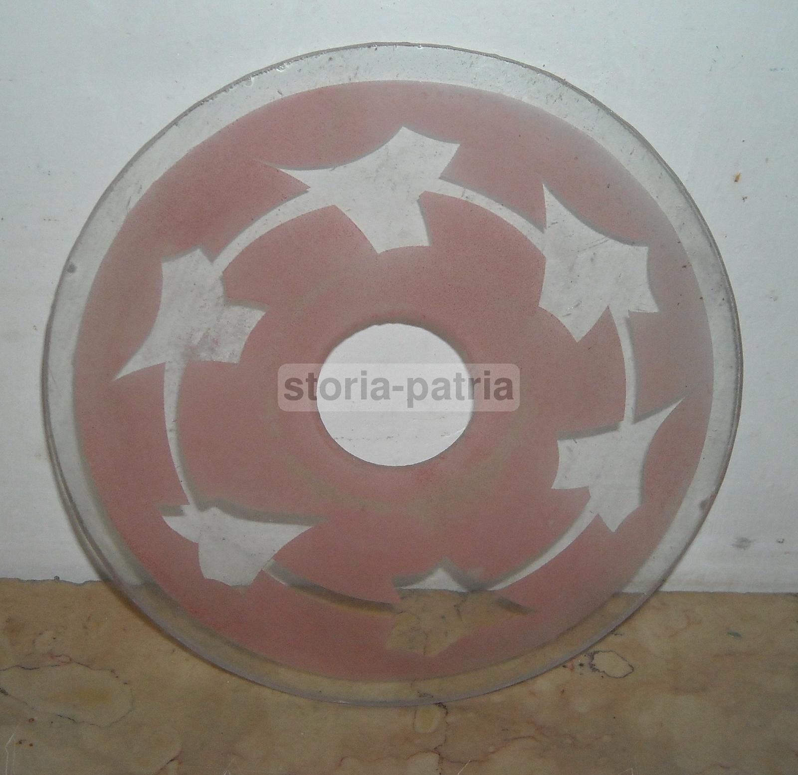Decorativo Vetro Per Lampada, Piacevole Modellato, Decorazione Rossa, Utilissimo immagine 3