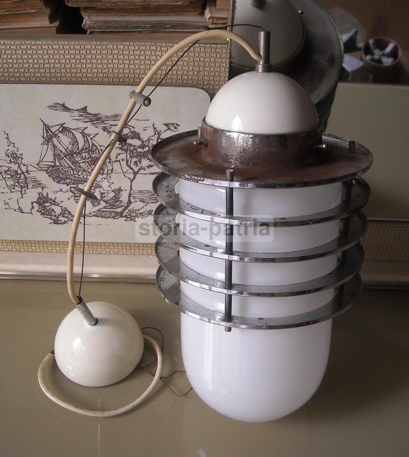 Design, Modernariato, Decorativa Lampada Da Soffitto, Utile E Da Collezione immagine 1