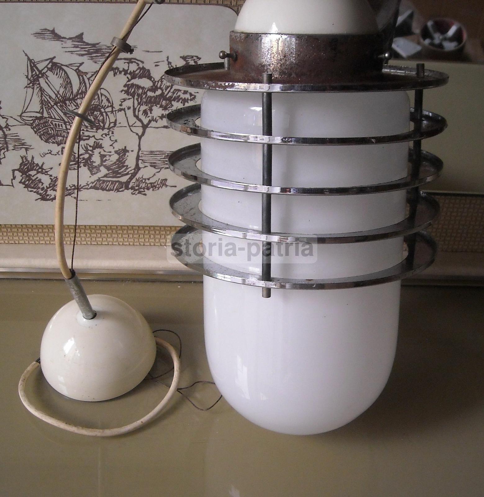 Design, Modernariato, Decorativa Lampada Da Soffitto, Utile E Da Collezione immagine 7