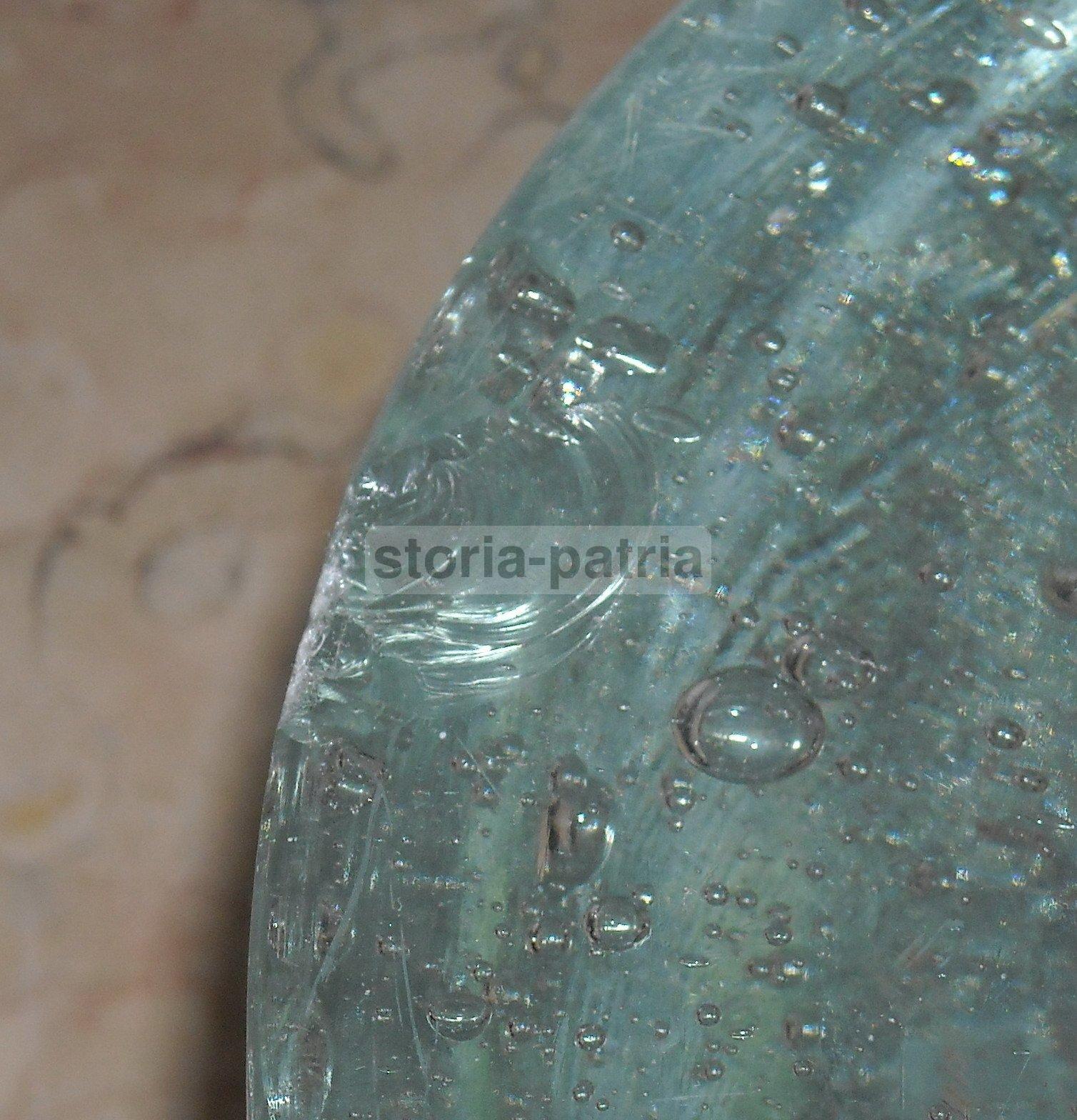 Design, Modernariato, Inusuale Lampada Sferica, In Vetro Massiccio, Decorativa, Utile immagine 5