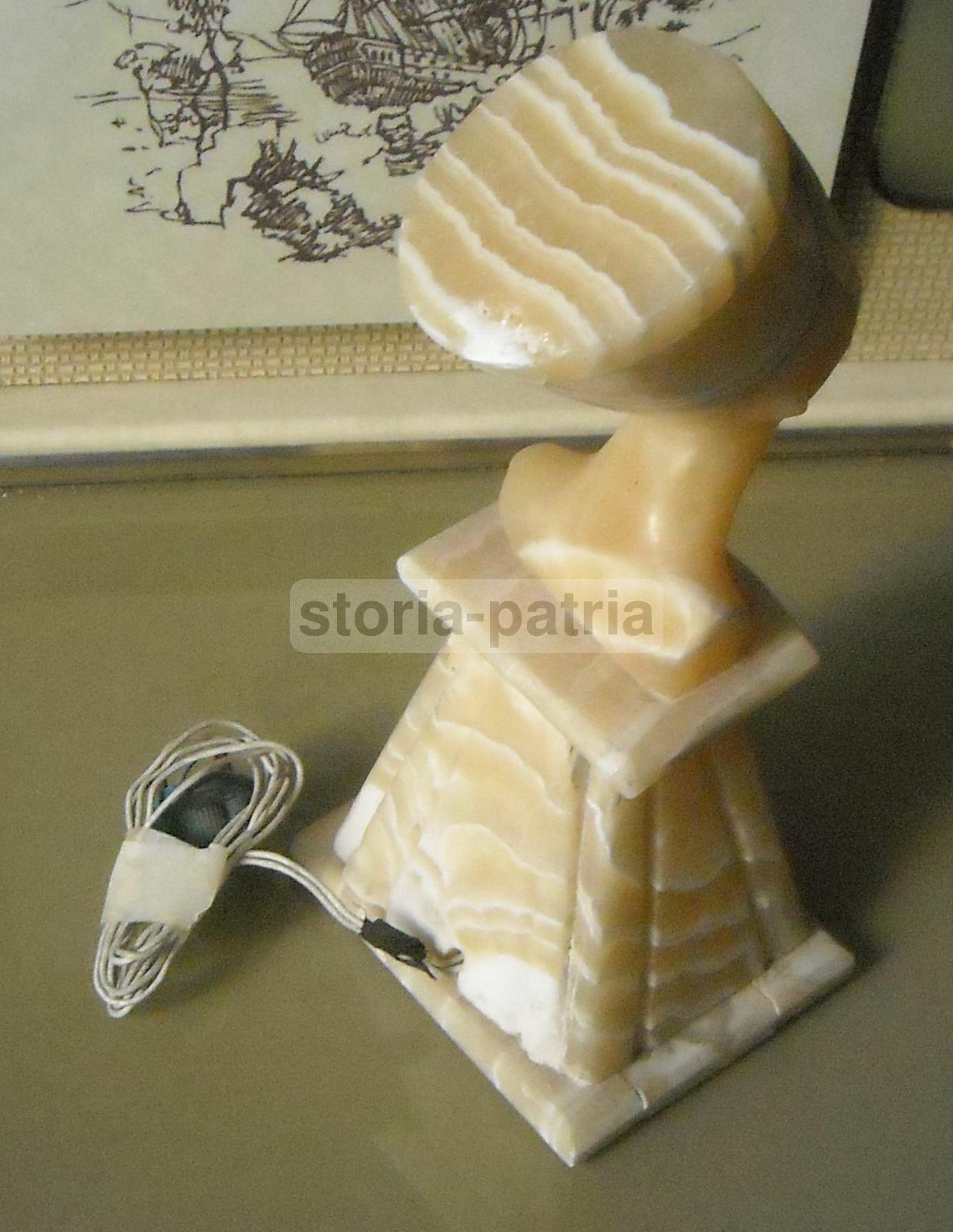 Esotismo, Fascino Dellegitto, Faraone, Inusuale Lampada Scultura, Decorativa, Utile immagine 4
