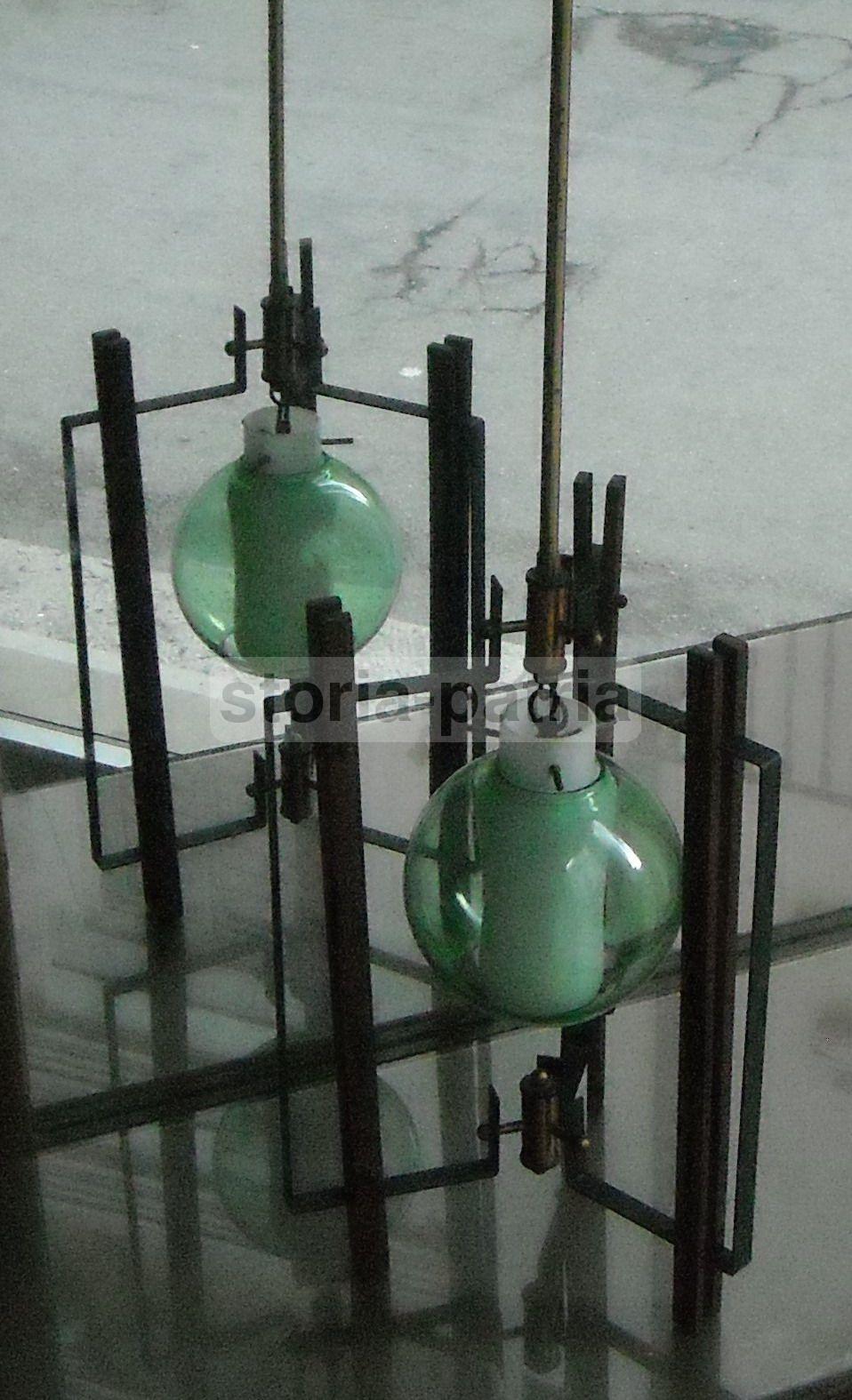 Inusuale Artistica Lampada, Modernariato, Design, Legno Vetro, Decorativo, Utilissimo immagine 10