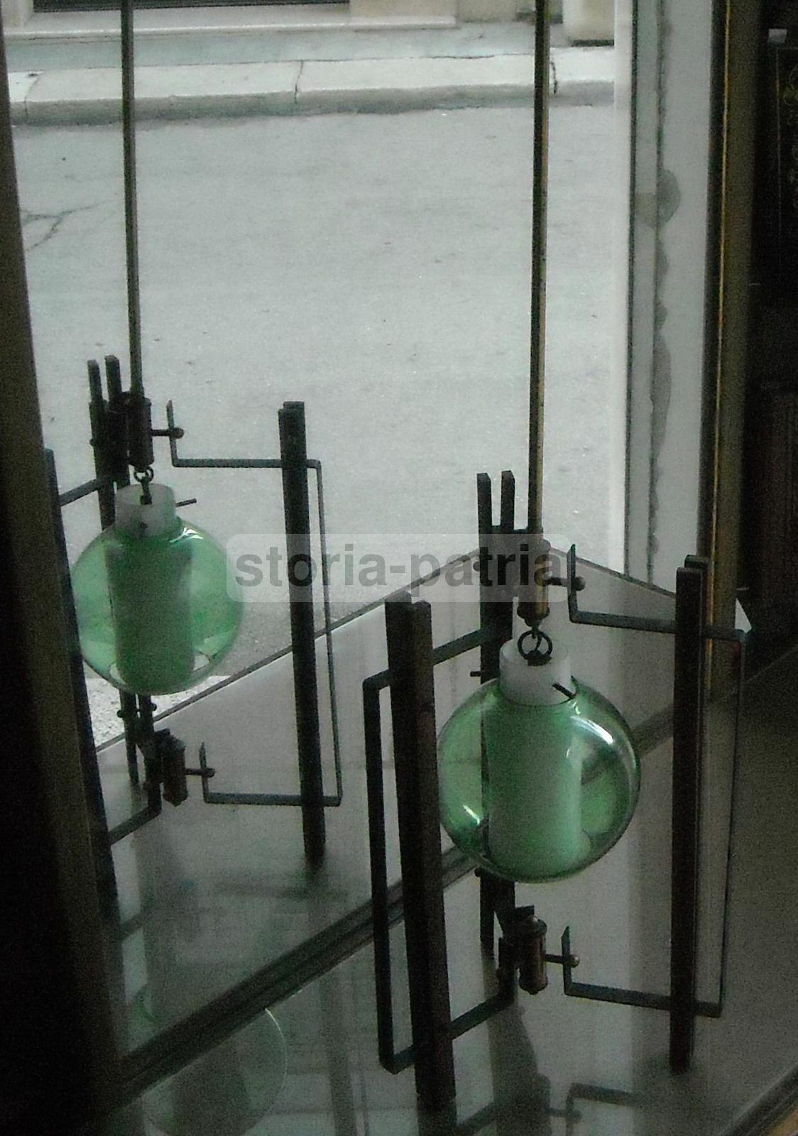 Inusuale Artistica Lampada, Modernariato, Design, Legno Vetro, Decorativo, Utilissimo immagine 11