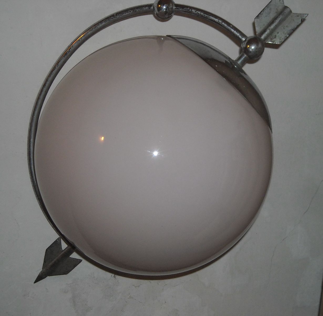 Inusuale Artistica Lampada, Modernariato, Design, Ottimo Designer, Decorativo, Rarita immagine 1