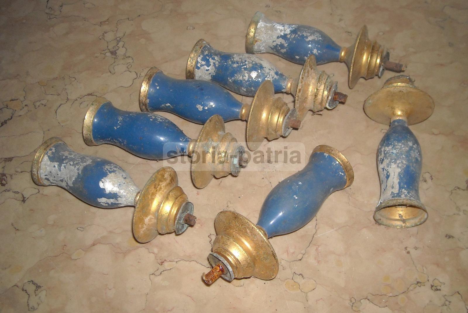 Inusuale Decorativo Portalampada, Pregevole Laccatura E Doratura, Utile Accessorio immagine 5