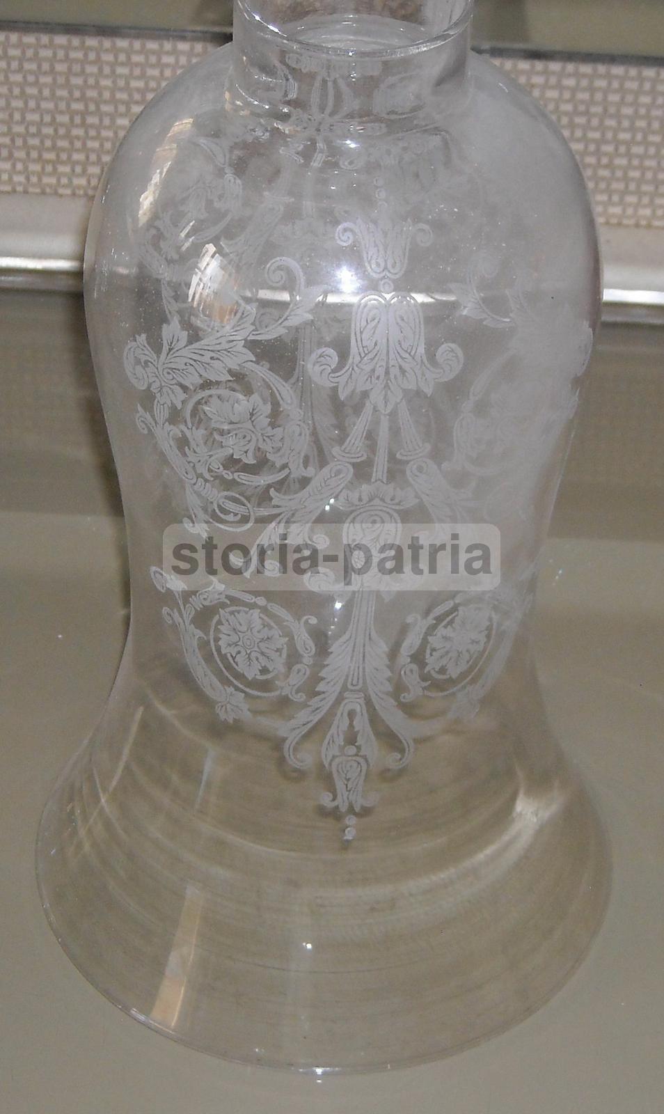 Lampade, Lampadari, Bellissima Coppa In Vetro, Artistici Motivi Decorativi, Utile immagine 3