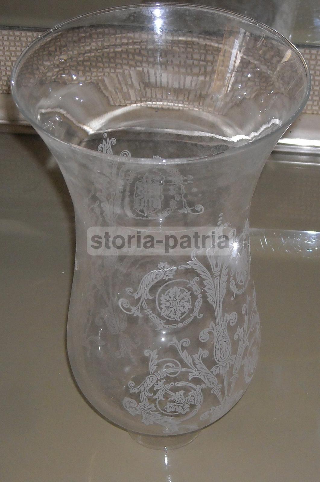 Lampade, Lampadari, Bellissima Coppa In Vetro, Artistici Motivi Decorativi, Utile immagine 7