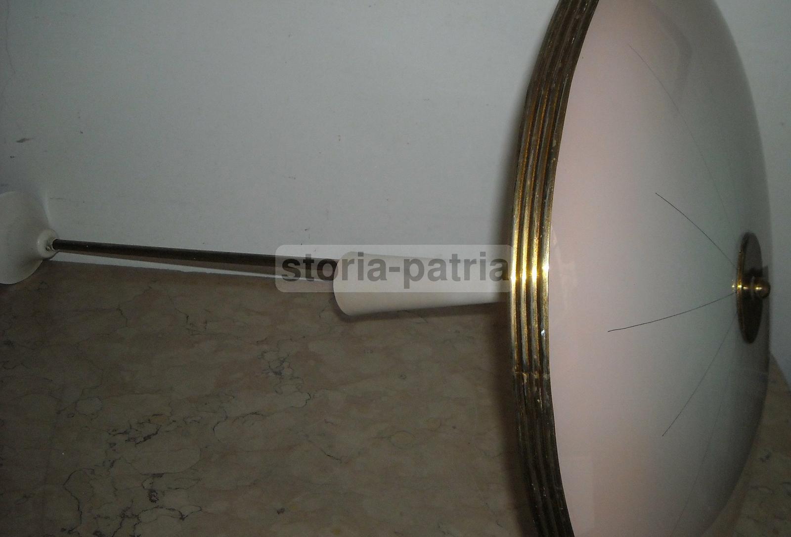 Modernariato, Design, Arti Decorative Del 900, Lampadario d'Epoca, Utile, Con Vetri immagine 2