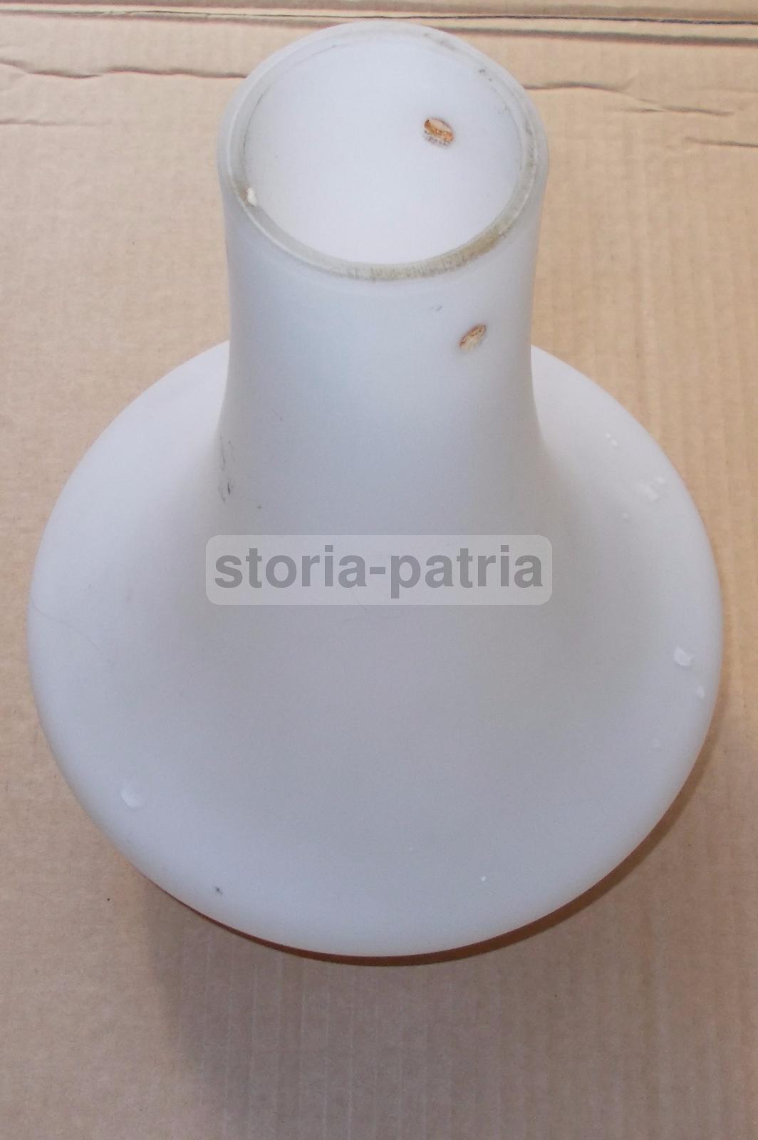 Modernariato, Design, Coppa Vitrea Per Lampada A Sospensione, Utile, Decorativa immagine 3