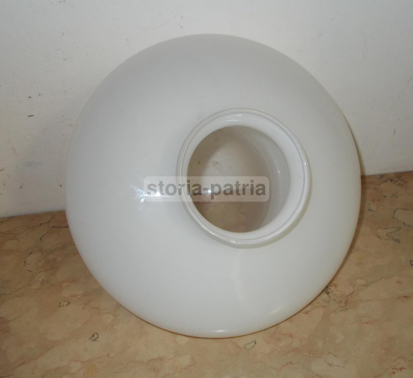 Modernariato, Design, Decorativa Coppa In Vetro, Utile Per Lampade Varie, Inusuale immagine 3